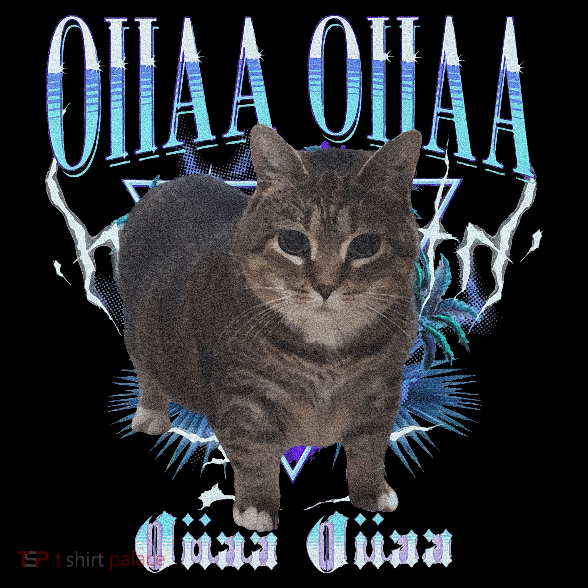 Oiia Oiia Cat Brainrot Women's Long Sleeve Shirt