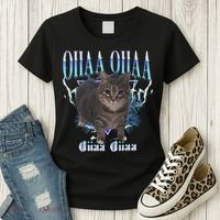 Oiia Oiia Cat Brainrot Women's T-Shirt thumb 3