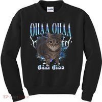 Oiia Oiia Cat Brainrot Kids Sweatshirt thumb 0