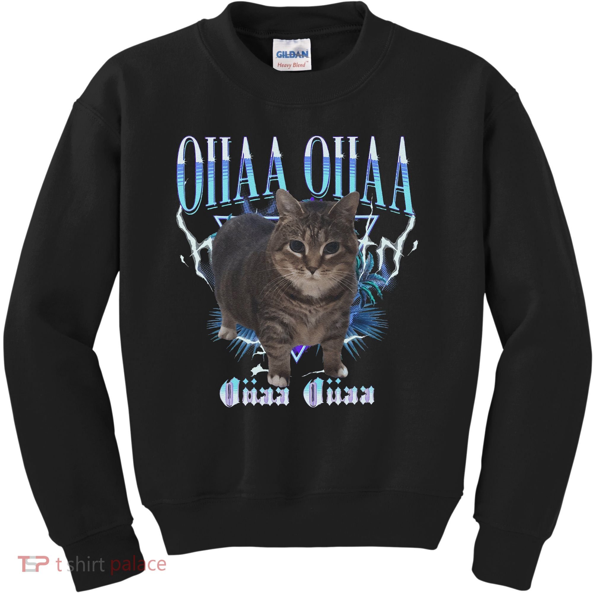 Oiia Oiia Cat Brainrot Kids Sweatshirt