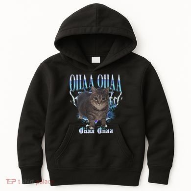 Oiia Oiia Cat Brainrot Kids Hoodie