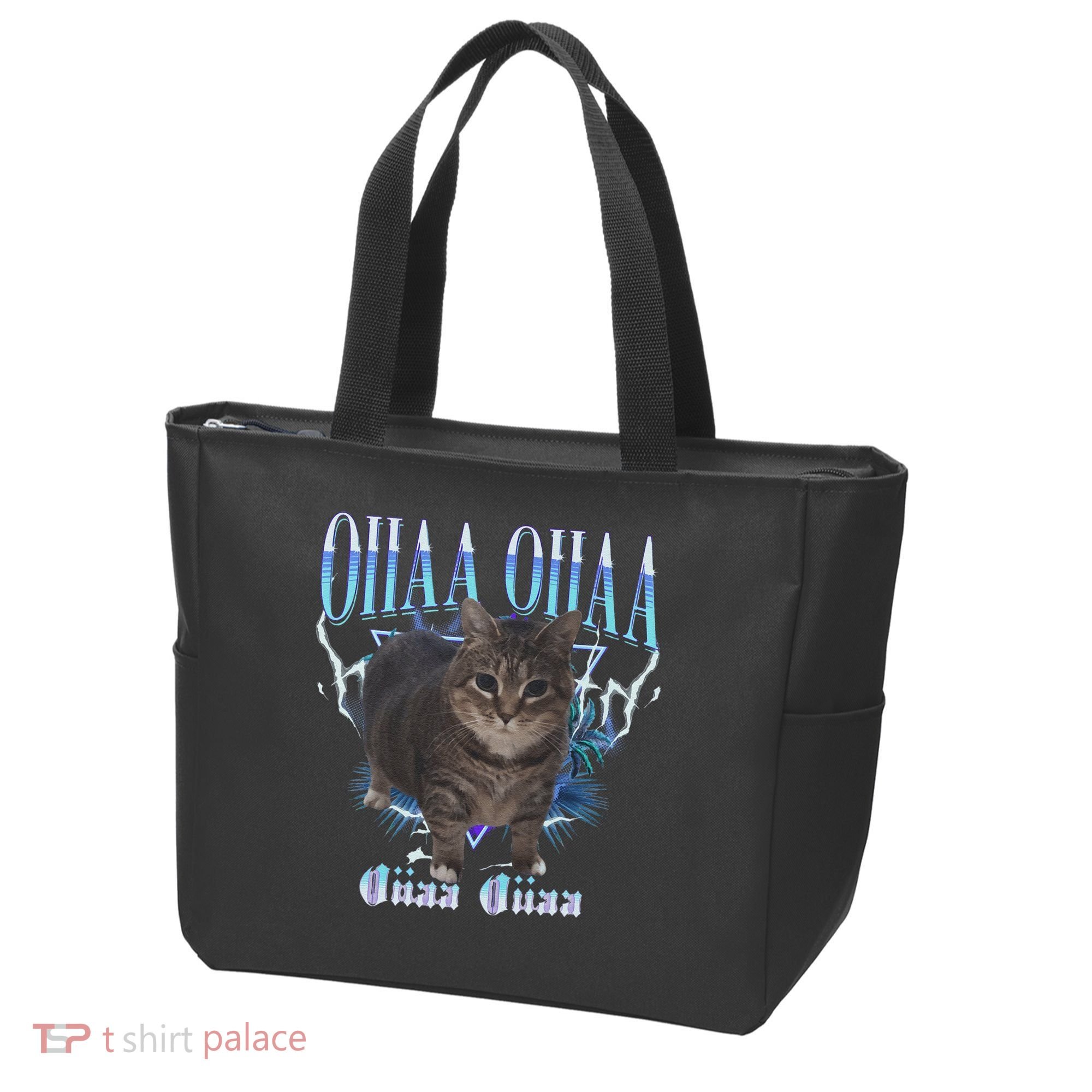 Oiia Oiia Cat Brainrot Tote Bag
