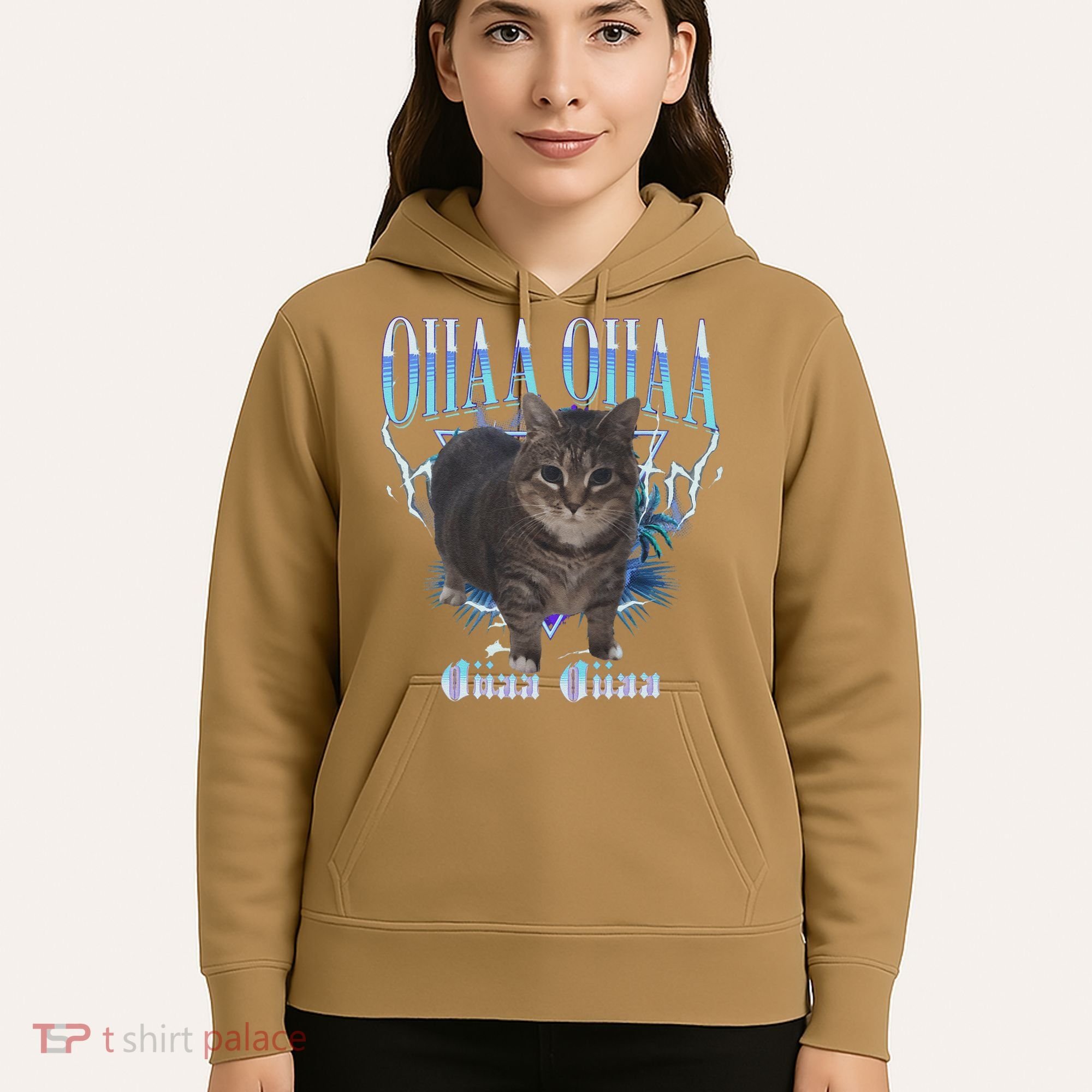 Oiia Oiia Cat Brainrot Hoodie