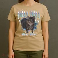 Oiia Oiia Cat Brainrot T-Shirt thumb 4