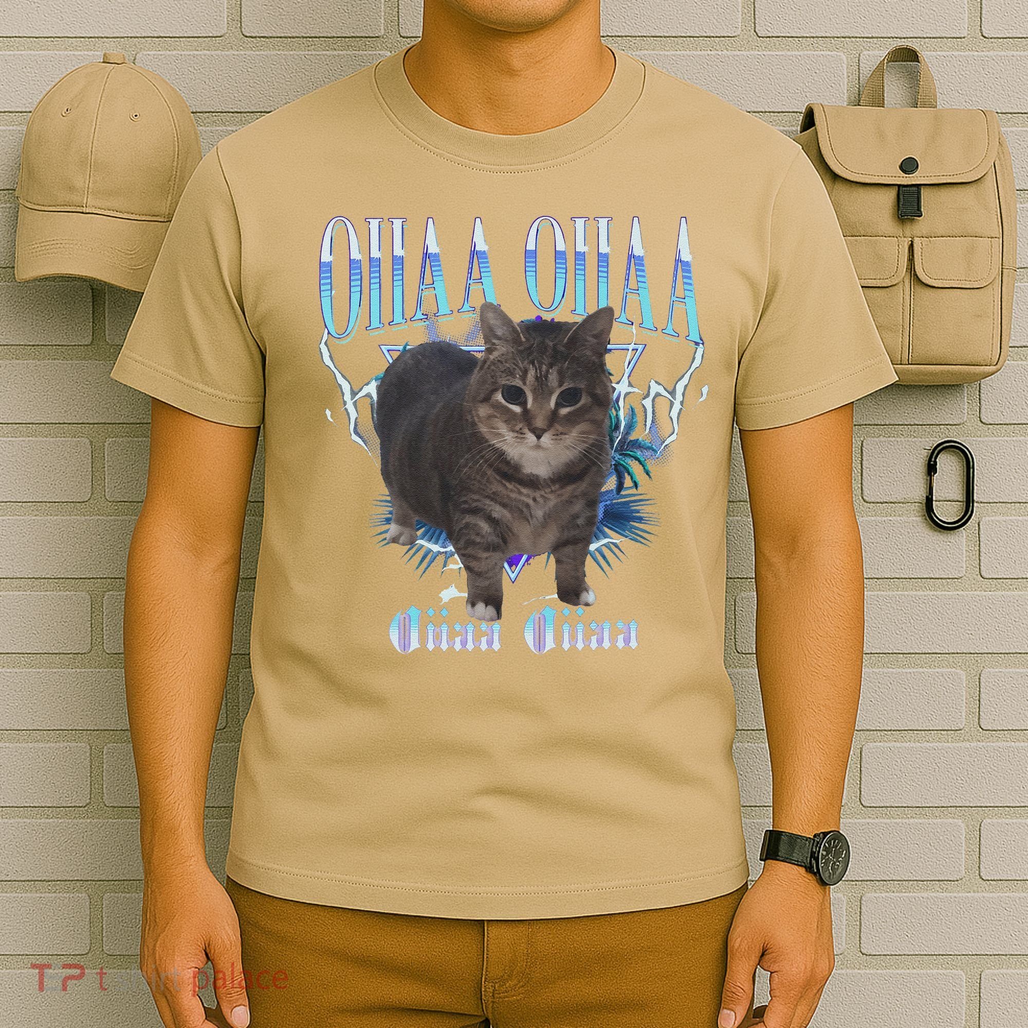 Oiia Oiia Cat Brainrot T-Shirt