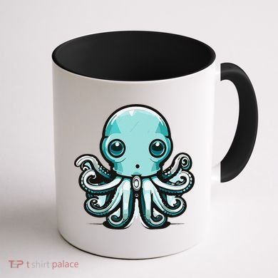 Octopus  Coffee Mug back