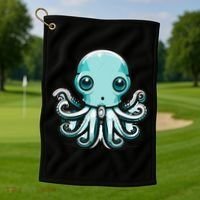 Octopus  Golf Towel thumb 1