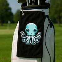 Octopus  Golf Towel thumb 2