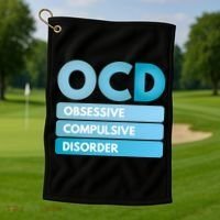 OCD Golf Towel thumb 1