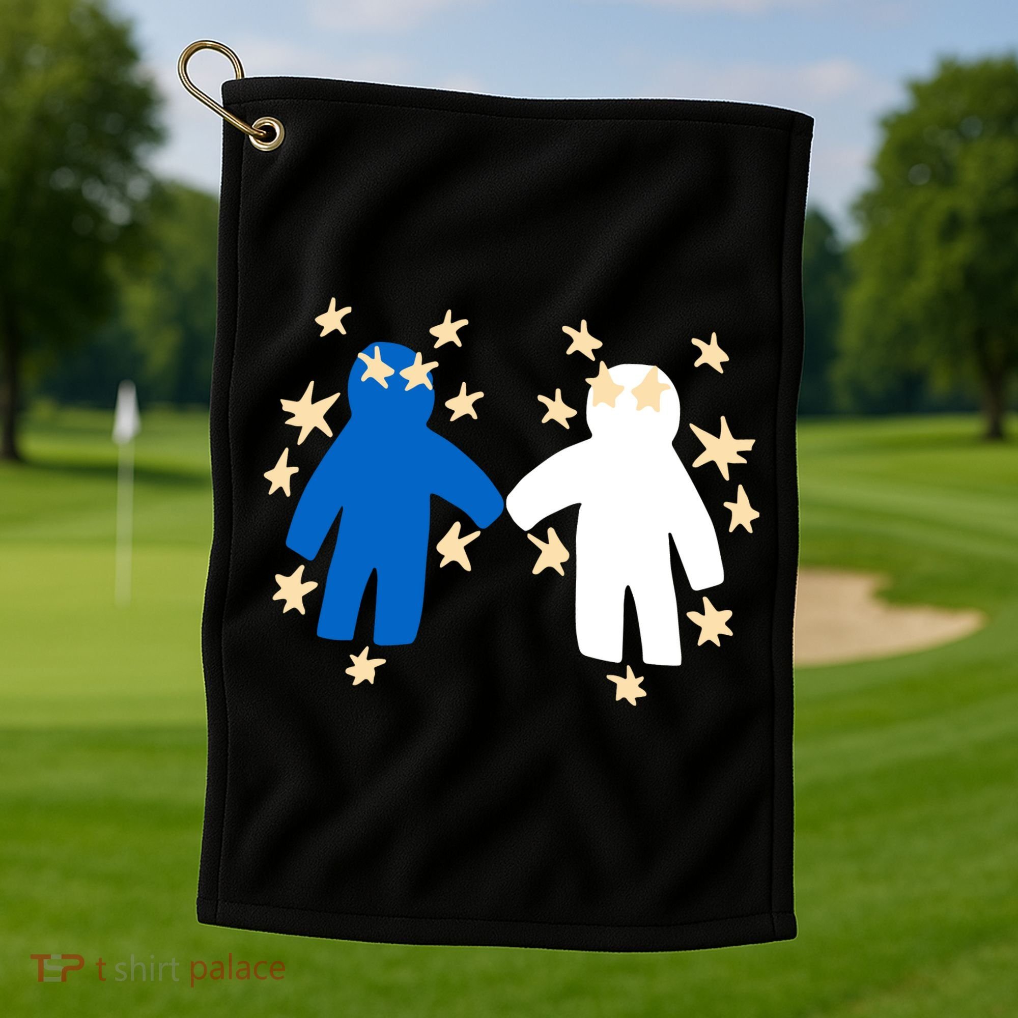Out Of Character Hold My Hand Golf Towel