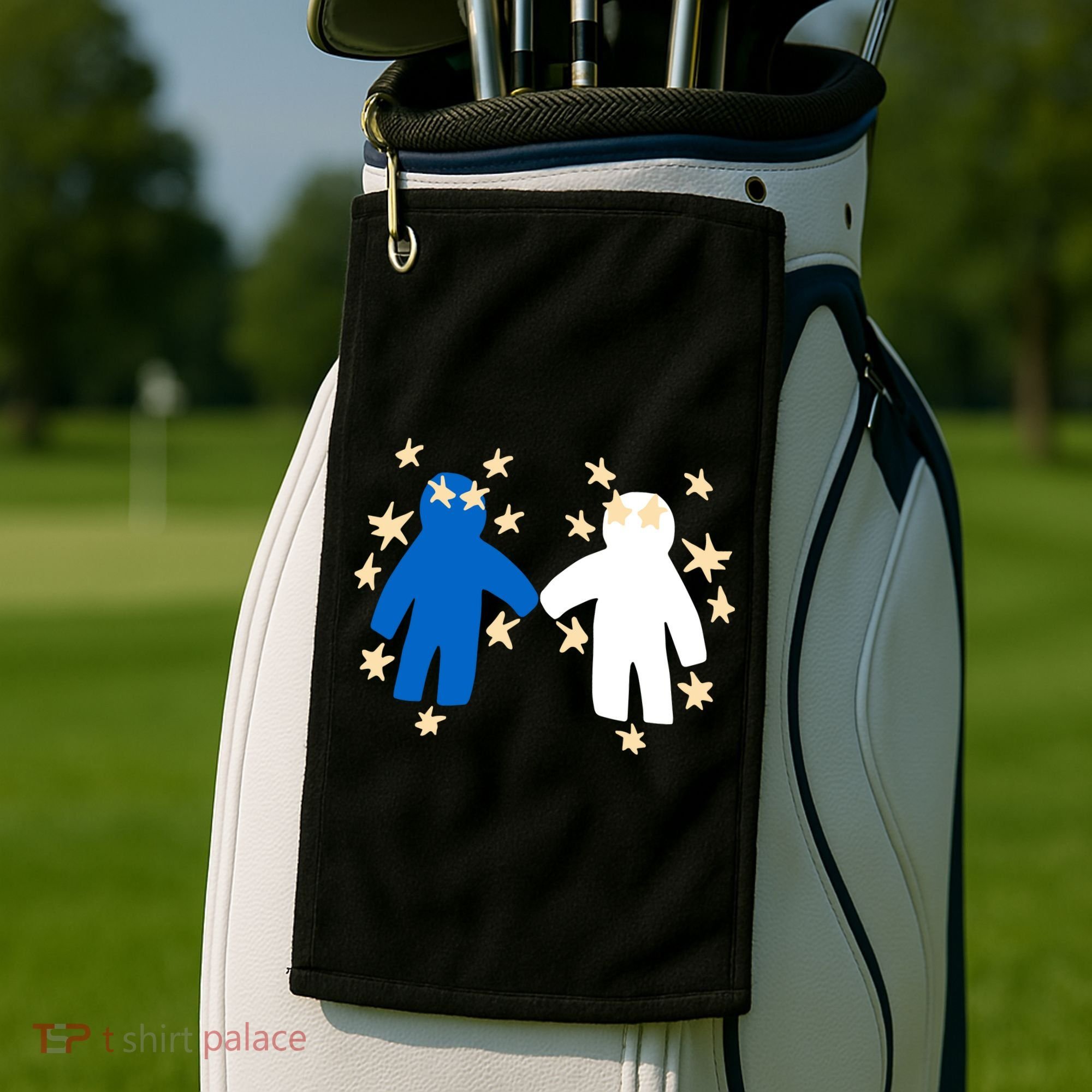 Out Of Character Hold My Hand Golf Towel