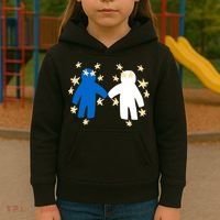 Out Of Character Hold My Hand Kids Hoodie thumb 3