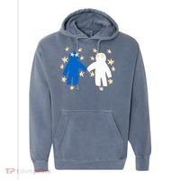 Out Of Character Hold My Hand Comfort Colors Garment-Dyed Hooded Sweatshirt thumb 0
