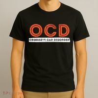 OCD Obsessive Car Disorder Funny Car Lover Gift T-Shirt thumb 3