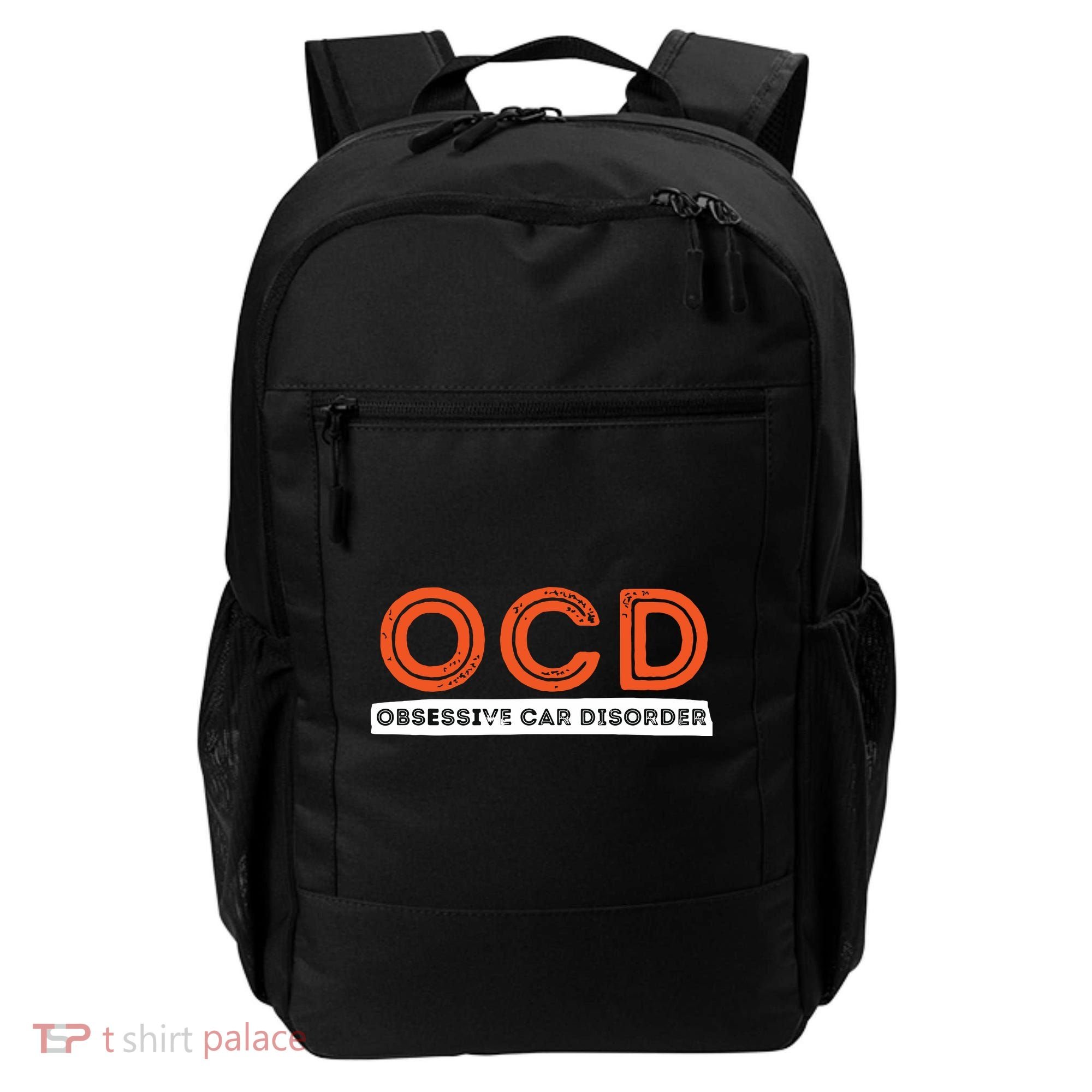 OCD Obsessive Car Disorder Funny Car Lover Gift Backpack