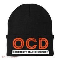 OCD Obsessive Car Disorder Funny Car Lover Gift Beanie thumb 0