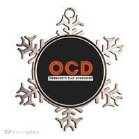 OCD Obsessive Car Disorder Funny Car Lover Gift Ornament thumb 0