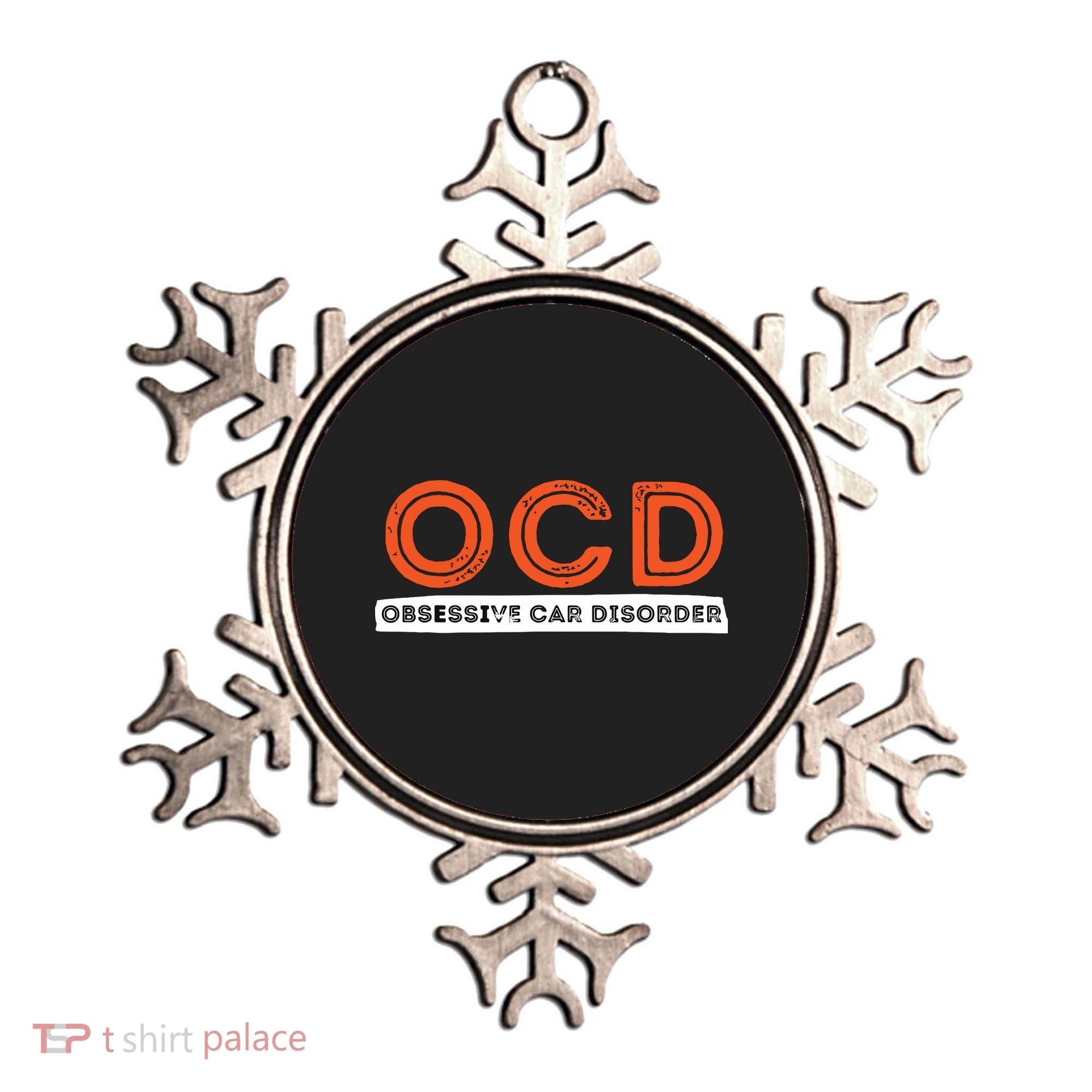 OCD Obsessive Car Disorder Funny Car Lover Gift Ornament