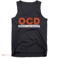 OCD Obsessive Car Disorder Funny Car Lover Gift Tank Top thumb 0