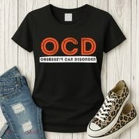 OCD Obsessive Car Disorder Funny Car Lover Gift Women's T-Shirt thumb 3