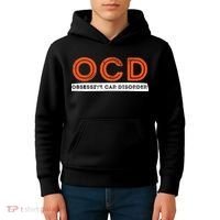 OCD Obsessive Car Disorder Funny Car Lover Gift Kids Hoodie thumb 4