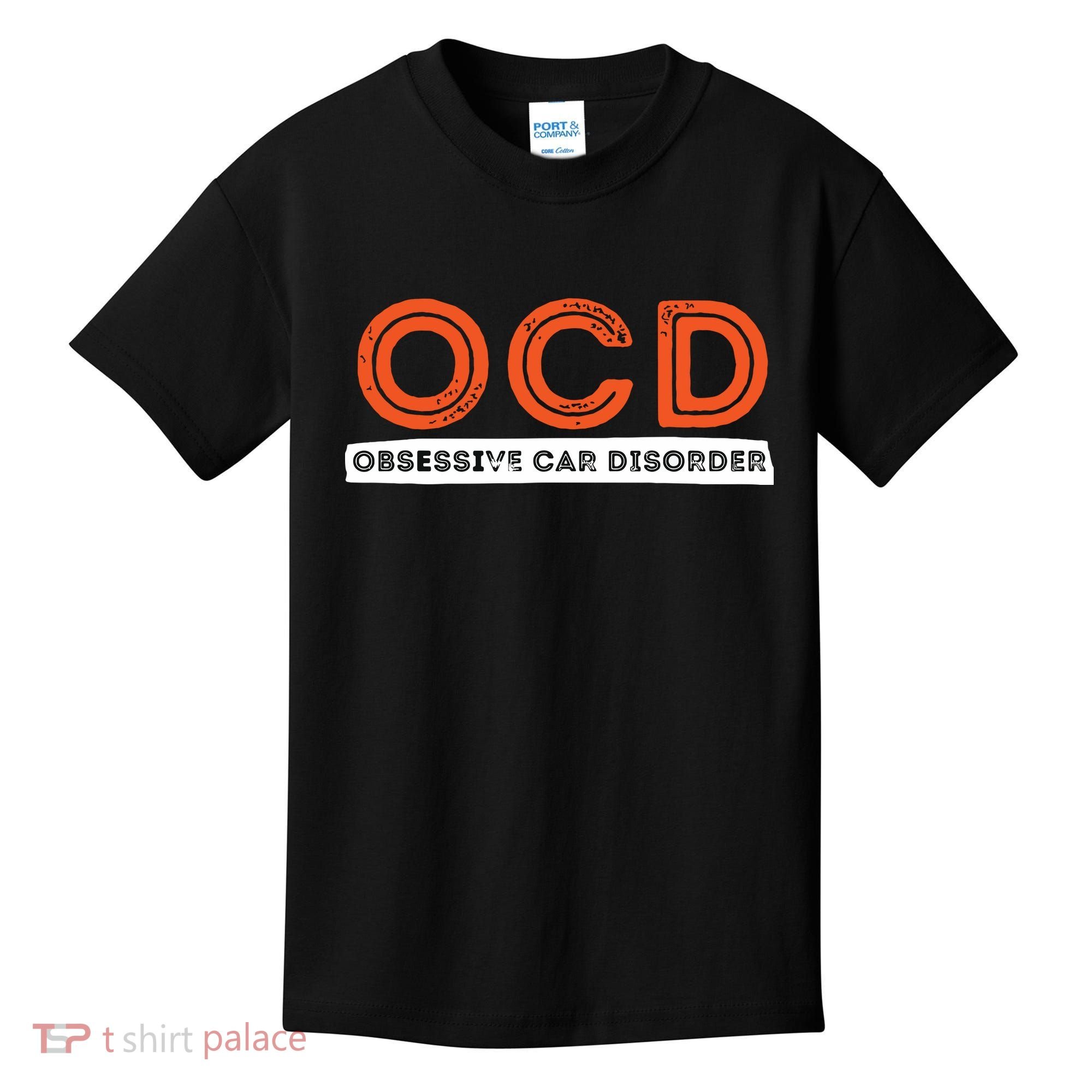 OCD Obsessive Car Disorder Funny Car Lover Gift Kids T-Shirt