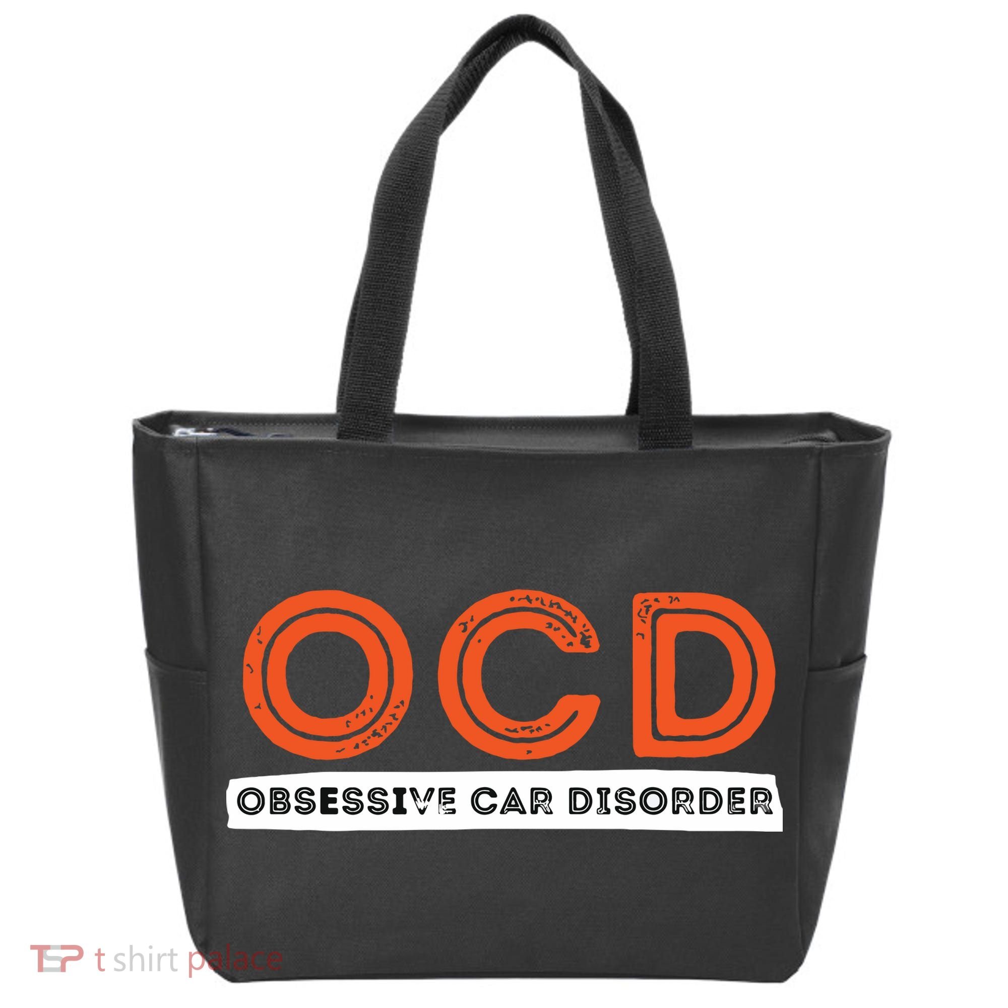 OCD Obsessive Car Disorder Funny Car Lover Gift Tote Bag