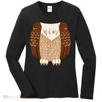 Owl Owl Costume Women's Long Sleeve Shirt thumb 0