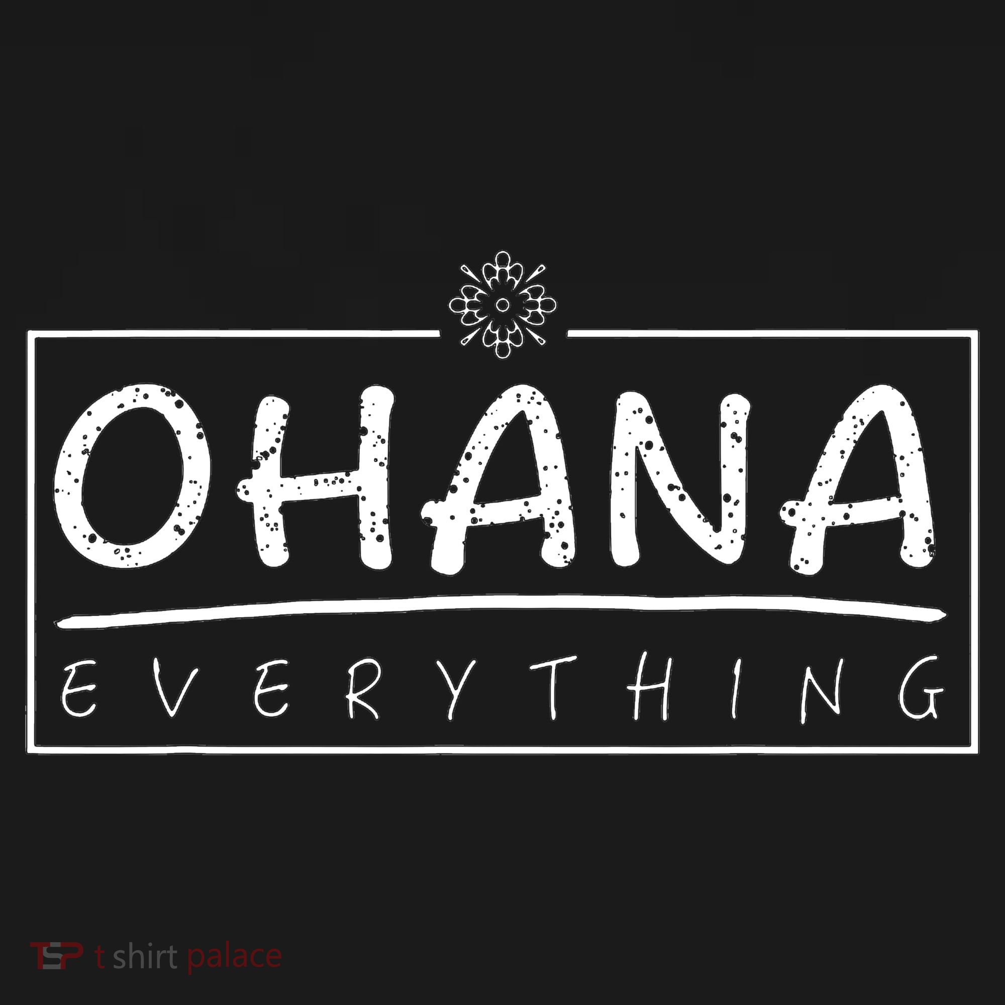 Ohana Over Everything Gift Funny Hawaii Family First Lover Mousepad