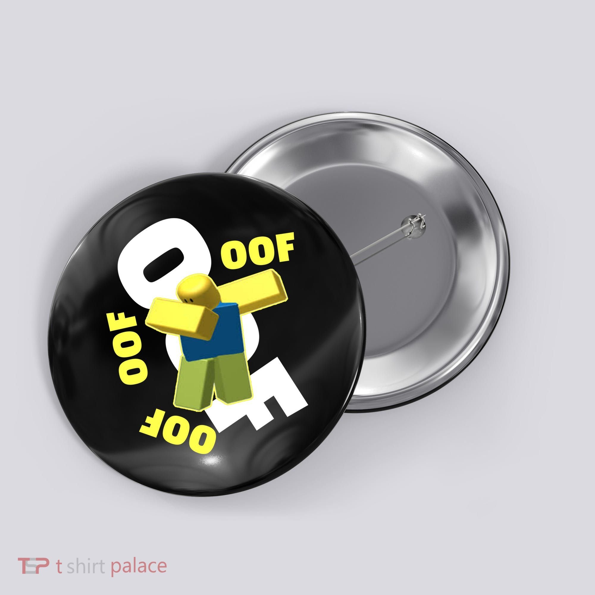 OOF Dancing Dabbing Noob Button