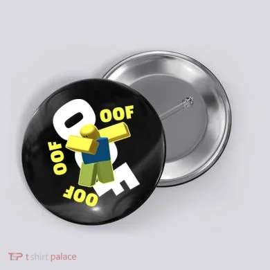OOF Dancing Dabbing Noob Button