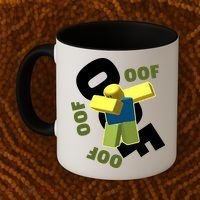 OOF Dancing Dabbing Noob Coffee Mug thumb 2