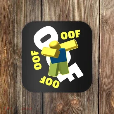 OOF Dancing Dabbing Noob Coaster