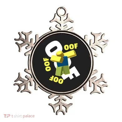 OOF Dancing Dabbing Noob Ornament