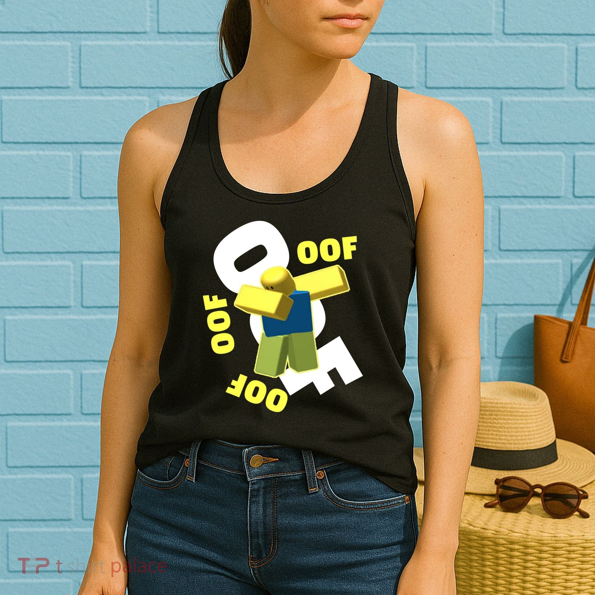 OOF Dancing Dabbing Noob Women's Tank Top