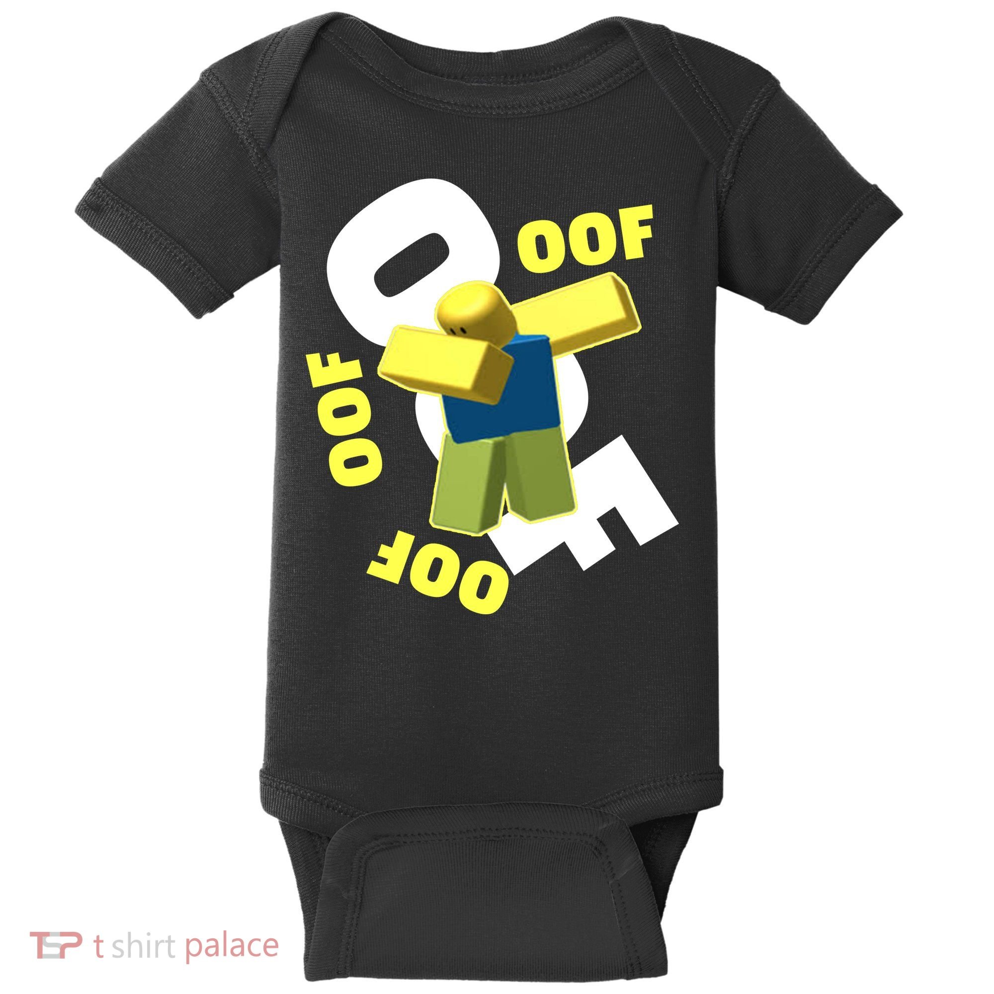 OOF Dancing Dabbing Noob Baby Bodysuit