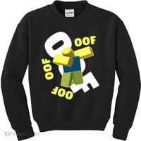 OOF Dancing Dabbing Noob Kids Sweatshirt thumb 0