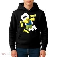 OOF Dancing Dabbing Noob Kids Hoodie thumb 4