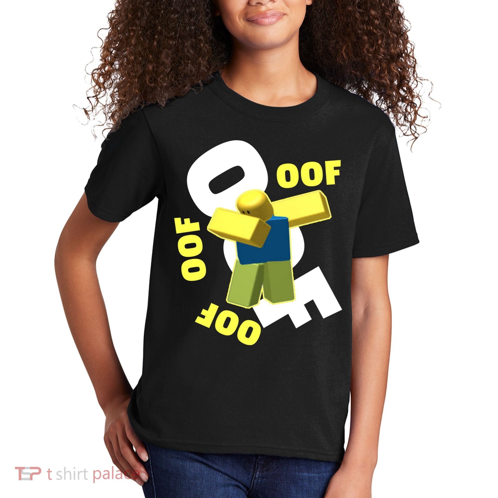 OOF Dancing Dabbing Noob Kids T-Shirt