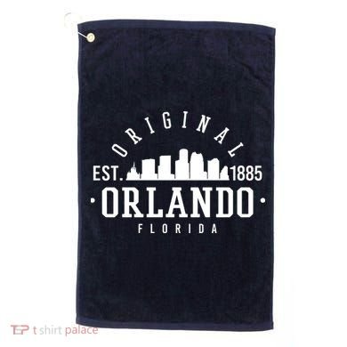 Original Orlando Florida Est 1885 Golf Towel