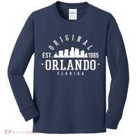 Original Orlando Florida Est 1885 Kids Long Sleeve Shirt thumb 0