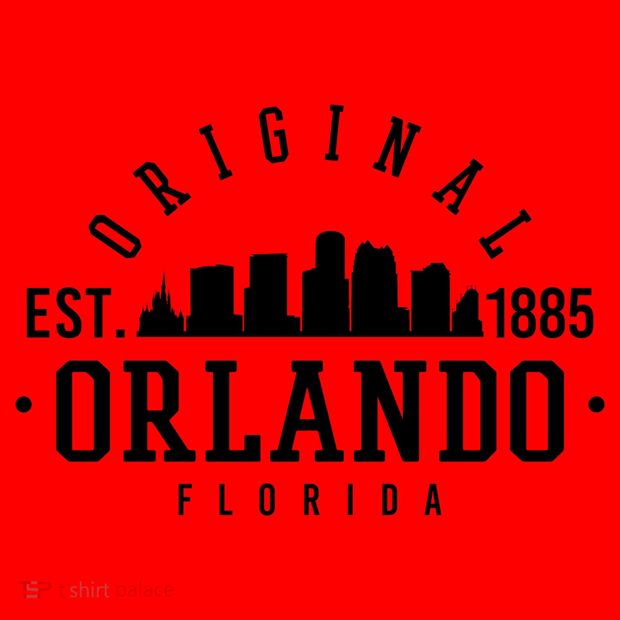 Original Orlando Florida Est 1885 Santa Hat