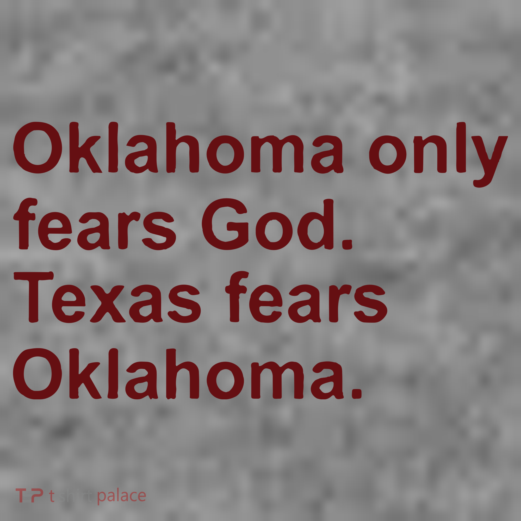 Oklahoma Only Fears God Texas Fears Oklahoma Toddler Hoodie
