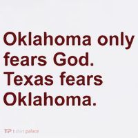 Oklahoma Only Fears God Texas Fears Oklahoma Women's Tank Top thumb 5