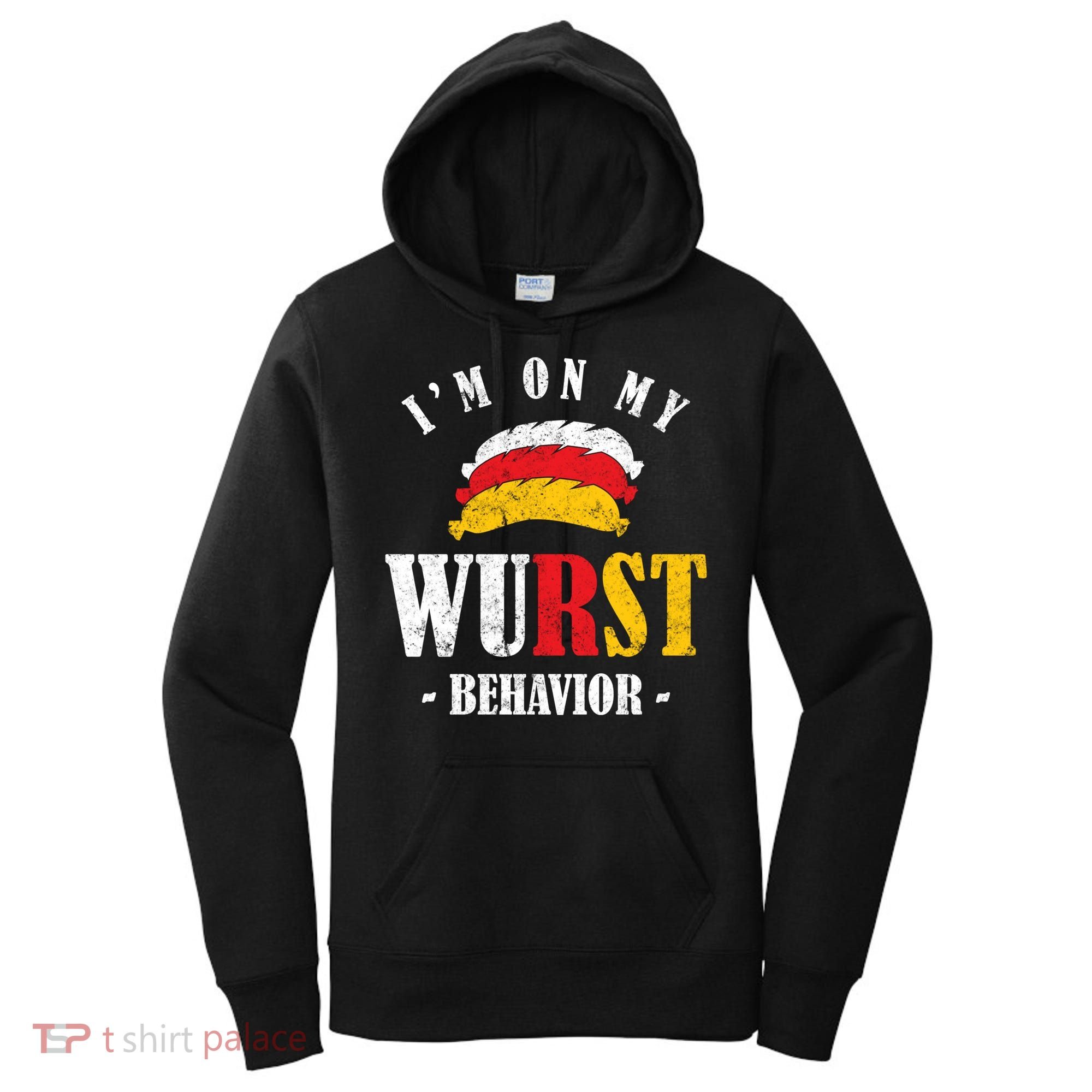 Oktoberfest October Fest Sausage Bratwurst Festival Gift Women's Hoodie