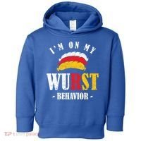 Oktoberfest October Fest Sausage Bratwurst Festival Gift Toddler Hoodie thumb 0