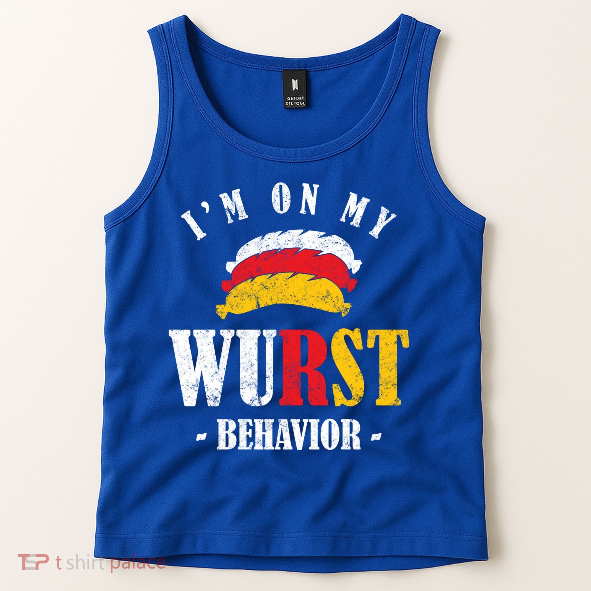 Oktoberfest October Fest Sausage Bratwurst Festival Gift Tank Top
