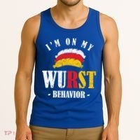 Oktoberfest October Fest Sausage Bratwurst Festival Gift Tank Top thumb 3