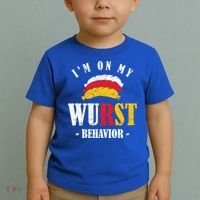 Oktoberfest October Fest Sausage Bratwurst Festival Gift Toddler T-Shirt thumb 2