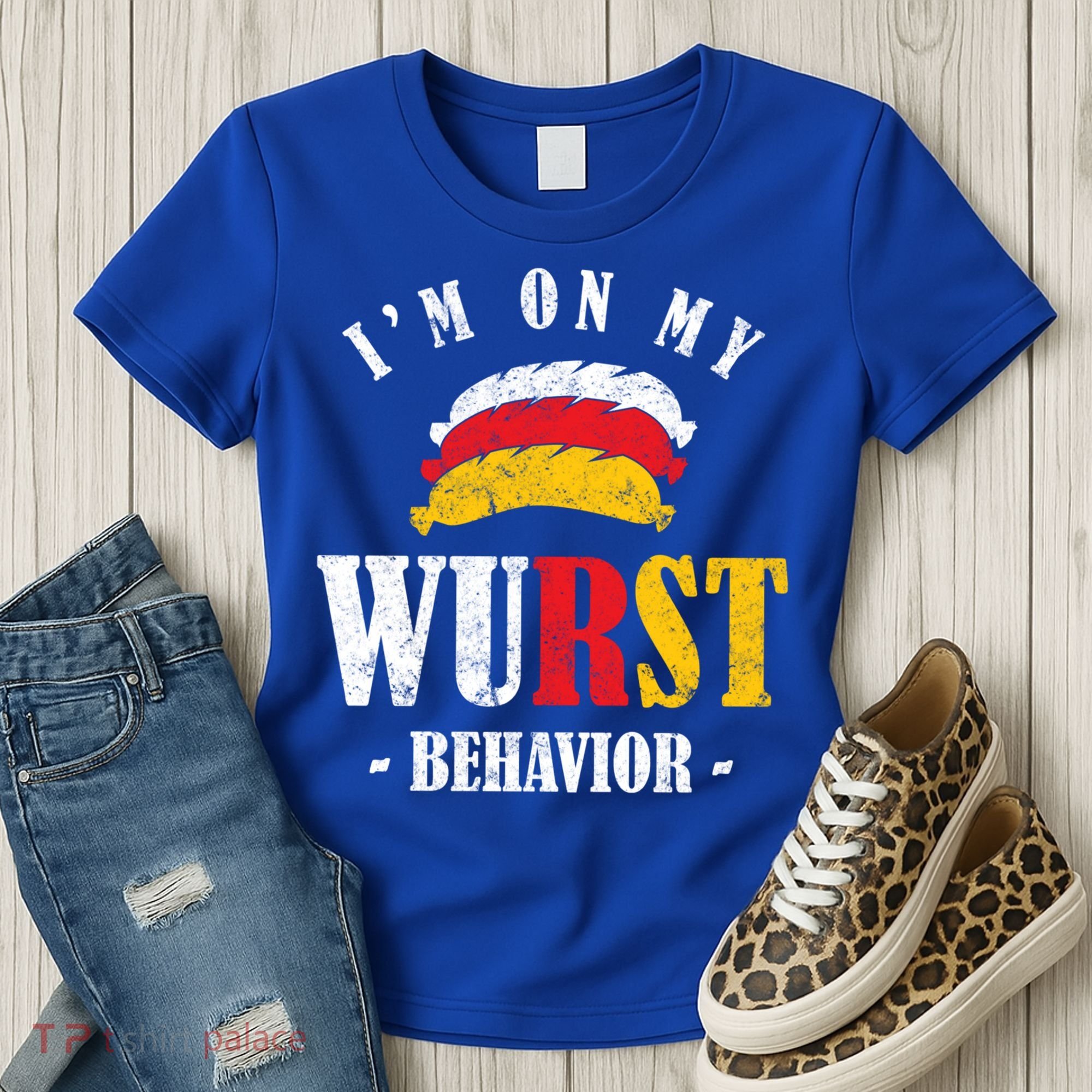 Oktoberfest October Fest Sausage Bratwurst Festival Gift Women's T-Shirt